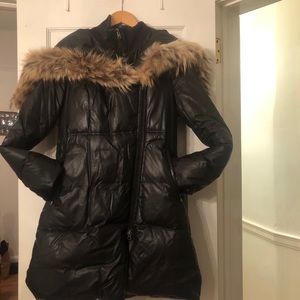 Glossy mackage down coat